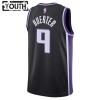 Sacramento Kings Kevin Huerter Nike 2023-24 Icon Edition Musta Pelipaidat Swingman - Lasten